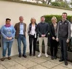 L' équipe au grand complet Reims et Fismes, Agent Général – FISMES Correspondant AFER